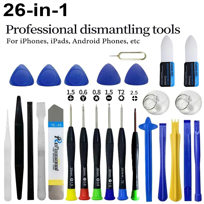 Phone Opening Tool - 26 in 1 Phone Repair Tool