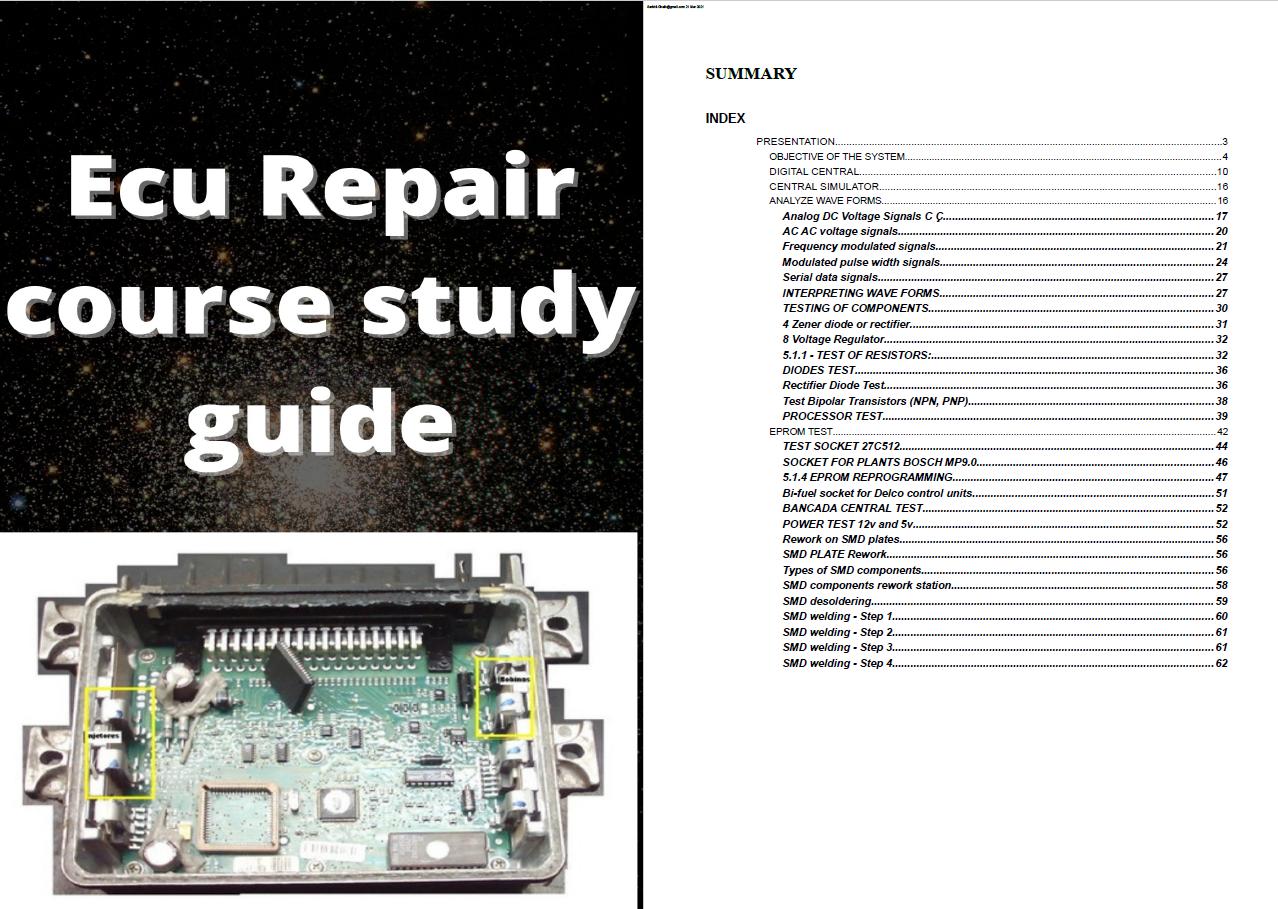 5 PCS ECU REPAIR Manuals Repai - Electronics Repair Guide ulasan dan harga
