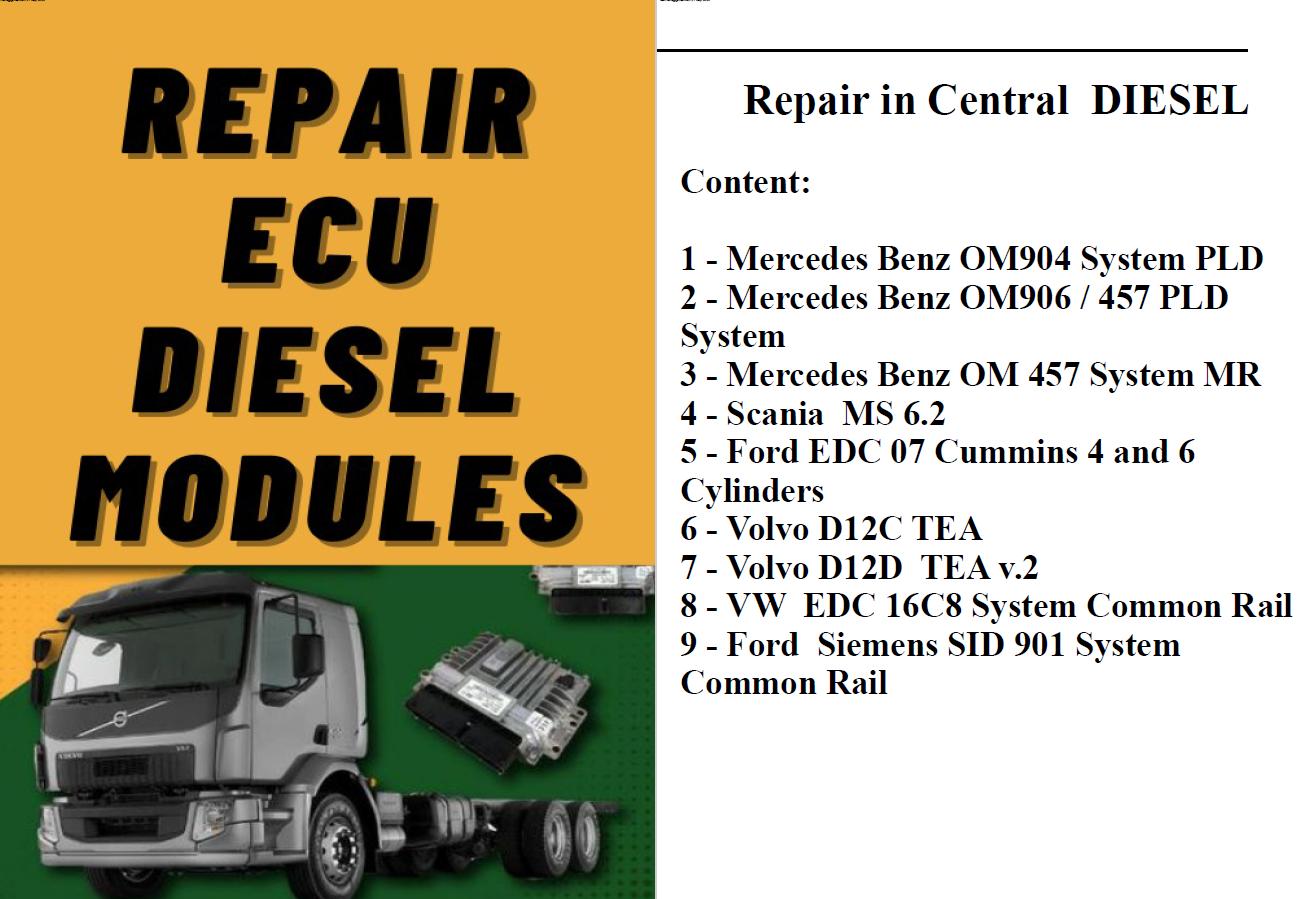 5 PCS ECU REPAIR Manuals Repai - Electronics Repair Guide ulasan dan harga