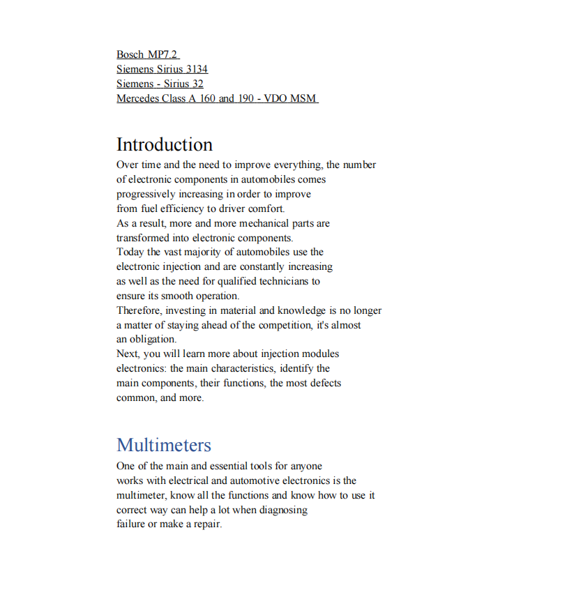 ECU Modules Repair Ebook - Com - Electronics Repair Guide ulasan dan harga