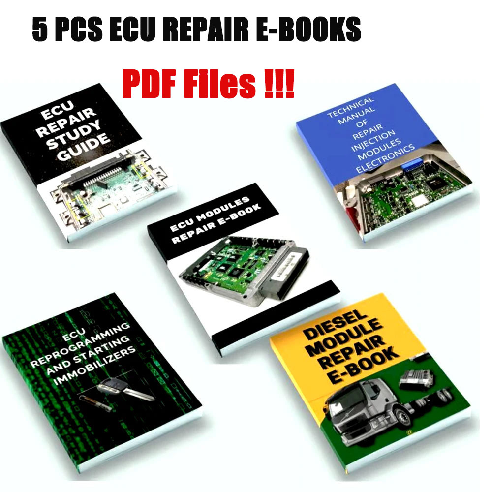 5 PCS ECU REPAIR Manuals E-BOO - Electronics Repair Guide ulasan dan harga