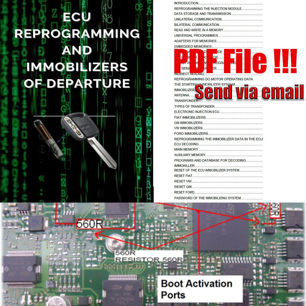 5 PCS ECU REPAIR Manuals E-BOO - Electronics Repair Guide ulasan dan harga