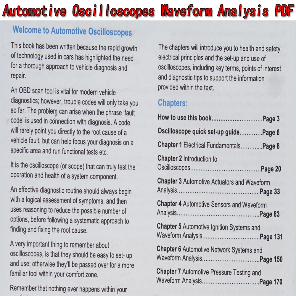 Automotive Oscilloscopes Wavef - Electronics Repair Guide ulasan dan harga