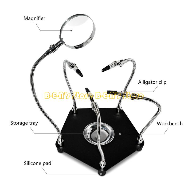 Y1AD PCB Circuit Board Holder  - Electronics Repair Hobby ulasan dan harga